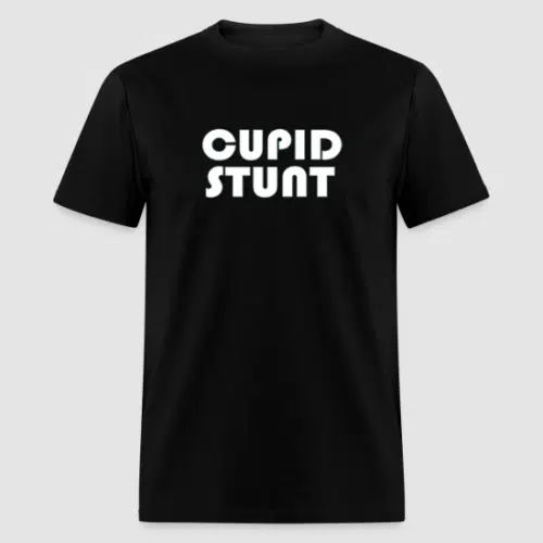 CUPID STUNT BLACK T-SHIRT