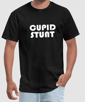 CUPID STUNT FUNNY TSHIRT