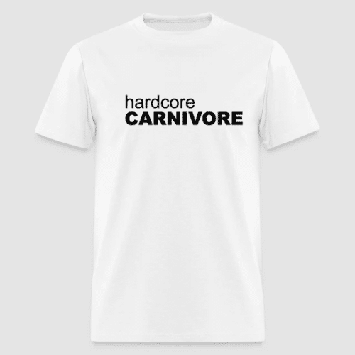 Hardcore Carnivore t-shirt White