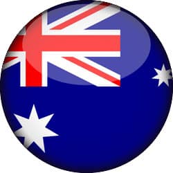 About Us Aussie flag button