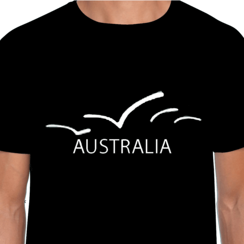 AUSTEES black tshirt sydney opera house